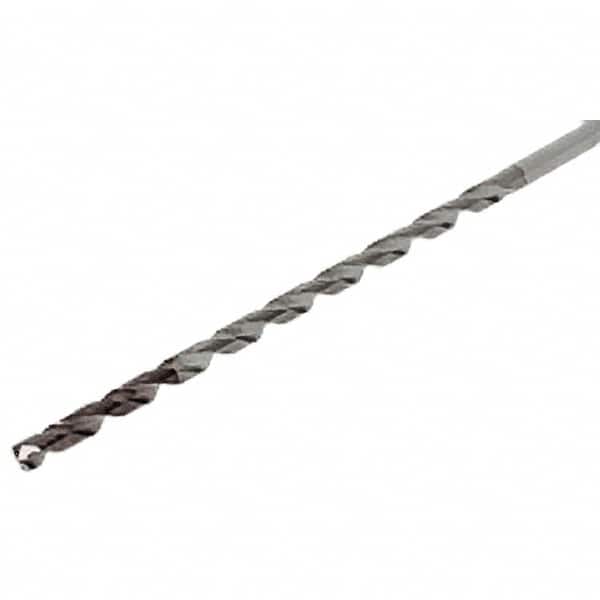 Iscar - 6mm 140° 2-Flute Solid Carbide Extra Length Drill Bit - Apex Tool & Supply