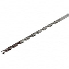 Iscar - 5mm 140° 2-Flute Solid Carbide Extra Length Drill Bit - Apex Tool & Supply