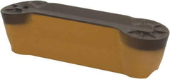 Iscar - 840GDMY Grade IC5010, 8mm Cutting Width Carbide Grooving Insert - 0.157" Max Depth of Cut, Neutral, 0.1575" Corner Radius, TiCN/Al2O3/TiN Finish - Apex Tool & Supply