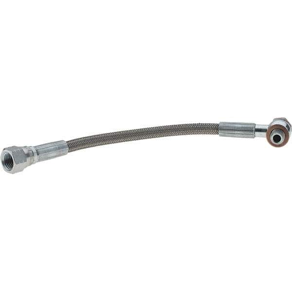 Iscar - 1 Piece, 200mm Hose Length, 7/16" Nozzle Diam, Coolant Hose - 7/16 & G1/8" BSPP & UNF For Grooving & Turning Tools, Grooving, Parting & Recessing Holders, Lever Lock & Screw Lock Toolholders - Apex Tool & Supply
