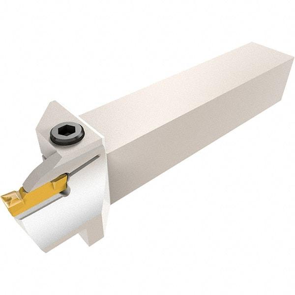 Iscar - HFH, External, Right Hand, 0.79" Max Depth of Cut, 0.197" Max Groove Width, Indexable Grooving Tool Holder - DGN.., GRIP 50.., HFPR 5004 Insert Compatibility, 1" Shank Height, 1" Shank Width, 6" OAL - Apex Tool & Supply