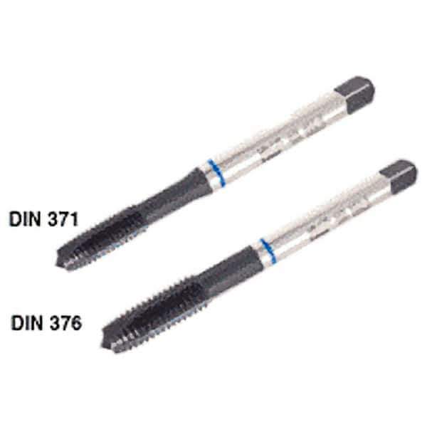 Iscar - M20x2.50 Metric Coarse 6HX 4 Flute High Speed Steel Straight Flute Machine Tap - Modified Bottoming, Right Hand Thread, 140mm OAL, 32mm Thread Length, Oversize - Apex Tool & Supply
