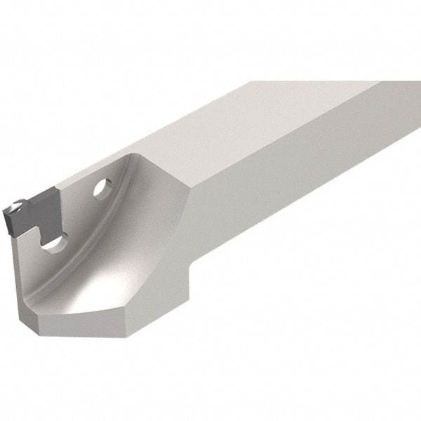 Iscar - External Thread, 1.122" Max Depth of Cut, 3.7mm Min Groove Width, 120.5mm OAL, Left Hand Indexable Grooving Cutoff Toolholder - 20mm Shank Height x 20mm Shank Width, TAG Insert Style, TGT Toolholder Style, Series Tang-Grip - Apex Tool & Supply