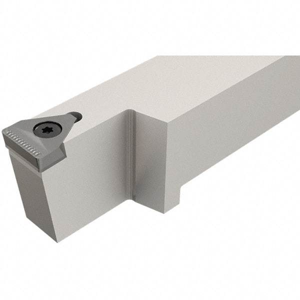 Iscar - THD, External, Right Hand, 38mm Max Depth of Cut, 17mm Max Groove Width, Indexable Grooving Tool Holder - TIGERV Insert Compatibility, 32mm Shank Height, 32mm Shank Width, 170mm OAL - Apex Tool & Supply