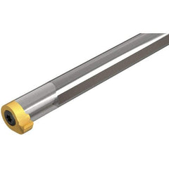 Iscar - MGCH, Internal, Right Hand, 0.5 to 5mm Groove Width, Indexable Grooving Tool Holder - GIQ.. Insert Compatibility, 8mm Shank Width, 76mm OAL, Through Coolant - Apex Tool & Supply