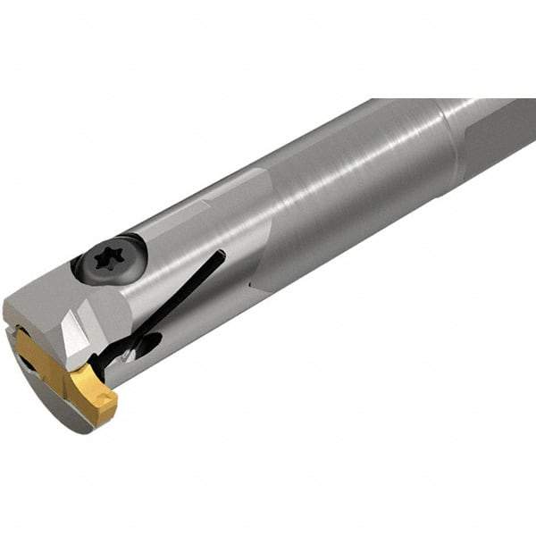 Iscar - GHI, Internal, Left Hand, 4.5mm Max Depth of Cut, 2 to 3.5mm Groove Width, Indexable Grooving Tool Holder - GI.I, TIPI Insert Compatibility, 20mm Shank Width, 200mm OAL, Through Coolant - Apex Tool & Supply