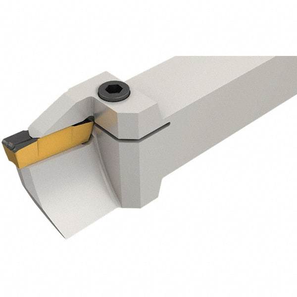 Iscar - GHFG, External, Left Hand, 8mm Max Groove Width, Indexable Grooving Tool Holder - GDM.., GI.. Insert Compatibility, 32mm Shank Height, 32mm Shank Width, 170mm OAL - Apex Tool & Supply