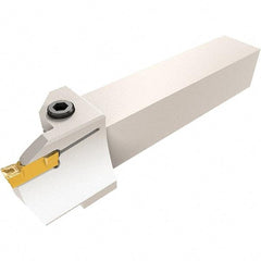 Iscar - HFH, External, Left Hand, 0.67" Max Depth of Cut, 0.236" Max Groove Width, Indexable Grooving Tool Holder - H.PL 60.. Insert Compatibility, 1" Shank Height, 1" Shank Width, 6" OAL - Apex Tool & Supply
