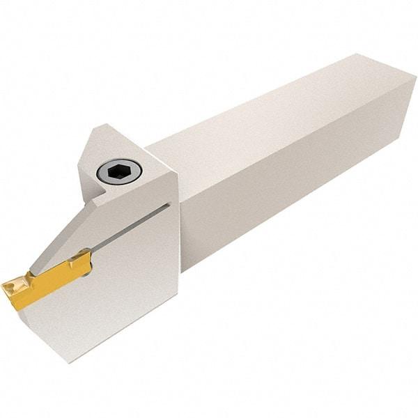 Iscar - HFH, External, Left Hand, 0.47" Max Depth of Cut, 0.157" Max Groove Width, Indexable Grooving Tool Holder - H.PL 40.. Insert Compatibility, 1" Shank Height, 1" Shank Width, 6" OAL - Apex Tool & Supply