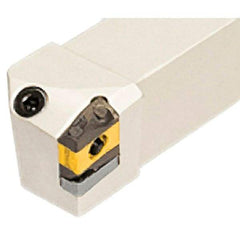 Iscar - PLAN, Left Hand Cut, 25mm Shank Height x 25mm Shank Width, Negative Rake Indexable Turning Toolholder - 150mm OAL, LNMX Insert Compatibility, Series Heliturn - Apex Tool & Supply