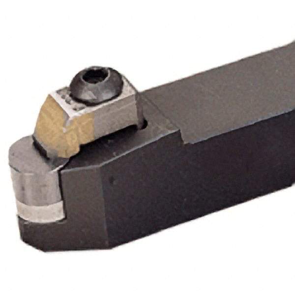Iscar - CRDN, Neutral Cut, 32mm Shank Height x 25mm Shank Width, Negative Rake Indexable Turning Toolholder - 170mm OAL, RNGN Insert Compatibility, Series Isoturn - Apex Tool & Supply