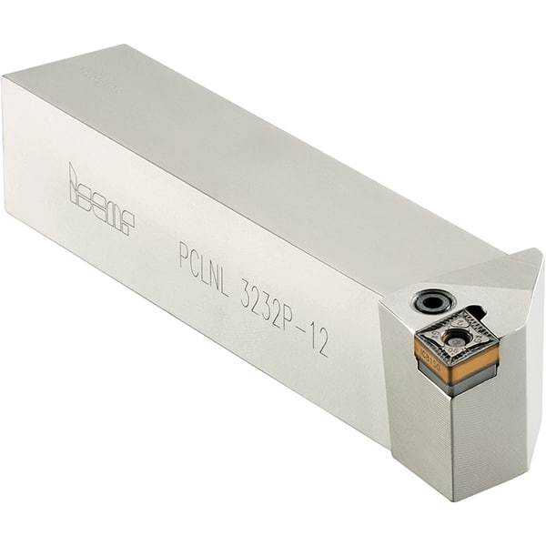 Iscar - DCBN, Right Hand Cut, 75° Lead Angle, 32mm Shank Height x 32mm Shank Width, Negative Rake Indexable Turning Toolholder - 170mm OAL, CN.. Insert Compatibility, Series Isoturn - Apex Tool & Supply