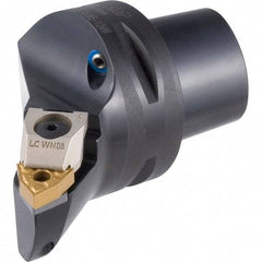 Iscar - Left Hand Cut, Size C5, WN.. Insert Compatiblity, External Modular Turning & Profiling Cutting Unit Head - 35mm Ctr to Cutting Edge, 60mm Head Length, Through Coolant, Series Multi-Wedge - Apex Tool & Supply