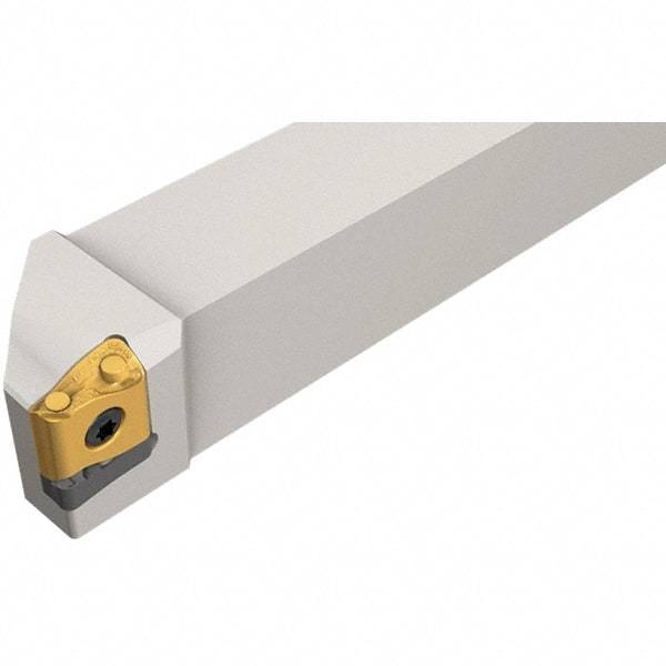 Iscar - SLAN, Left Hand Cut, 20mm Shank Height x 20mm Shank Width, Negative Rake Indexable Turning Toolholder - 100mm OAL, LNMX Insert Compatibility, Series Heliturn - Apex Tool & Supply