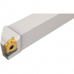 Iscar - SLAN, Left Hand Cut, 20mm Shank Height x 20mm Shank Width, Negative Rake Indexable Turning Toolholder - 100mm OAL, LNMX Insert Compatibility, Series Heliturn - Apex Tool & Supply