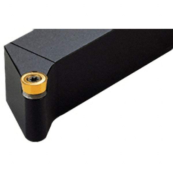 Iscar - SRGC, Left Hand Cut, 16mm Shank Height x 16mm Shank Width, Neutral Rake Indexable Turning Toolholder - 100mm OAL, RC.T Insert Compatibility, Series Isoturn - Apex Tool & Supply