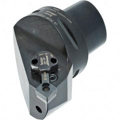 Iscar - Left Hand Cut, Size C6, CN.. Insert Compatiblity, External Modular Turning & Profiling Cutting Unit Head - 45mm Ctr to Cutting Edge, 65mm Head Length, Series Isoturn - Apex Tool & Supply