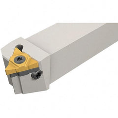 Iscar - External Thread, Left Hand Cut, 32mm Shank Width x 32mm Shank Height Indexable Threading Toolholder - 170mm OAL, Various Insert Compatibility, SE Toolholder, Series SEL - Apex Tool & Supply