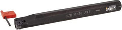 Iscar - Internal Thread, Right Hand Cut, 3/4" Shank Width x 3/4" Shank Height Indexable Threading Toolholder - 7" OAL, 16IRM Insert Compatibility, SI Toolholder, Series SIR - Apex Tool & Supply
