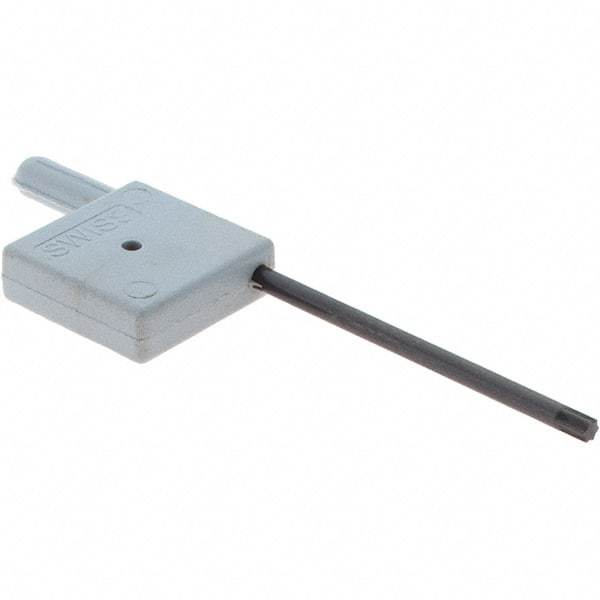 Iscar - TP8 Torx Plus Drive, Flag Handle Driver for Indexable Boring Bars, Drilling, External Turning and Facing - Compatible with Insert Screws - Apex Tool & Supply