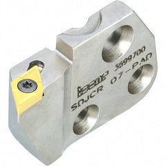 Iscar - Right Hand Cut, Size SW, WPEX Insert Compatiblity, Modular Turning & Profiling Cutting Unit Head - 7.5mm Ctr to Cutting Edge, 17.2mm Head Length, Series Modular Grip - Apex Tool & Supply