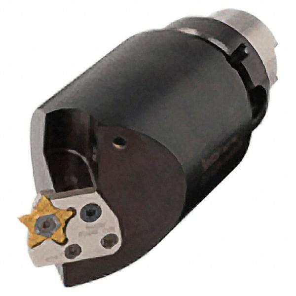 Iscar - 130mm Head Length, Modular Grooving Blade Holder Head - Right Hand Cut, System Size HSK A63WH, Through Coolant - Apex Tool & Supply