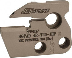 Iscar - Right Hand Cut, 4.76mm Insert Width, Cutoff & Grooving Support Blade for Indexables - 20mm Max Depth of Cut, 7.2mm Head Projection - Apex Tool & Supply