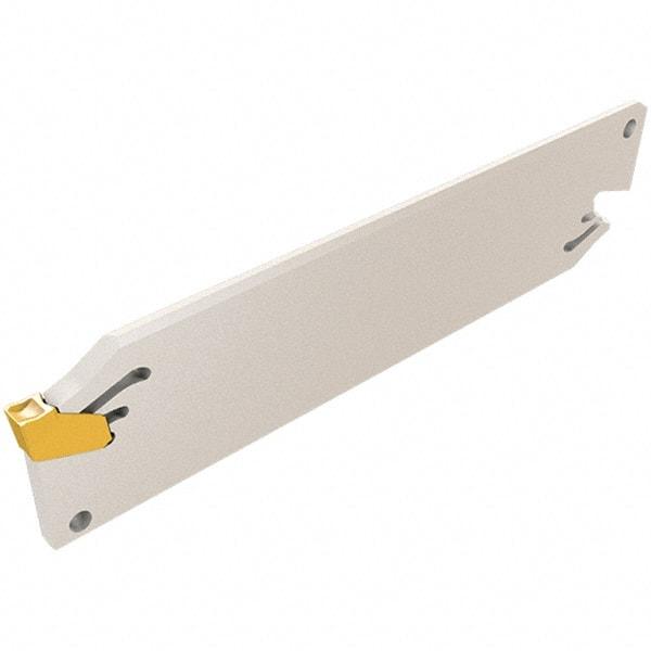 Iscar - Arbor Hole Connection, 0.106" Cutting Width, 20mm Depth of Cut, 100mm Cutter Diam, 22mm Hole Diam, 12 Tooth Indexable Slotting Cutter - SGSA Toolholder, GSAN 3 Insert, Right Hand Cutting Direction - Apex Tool & Supply