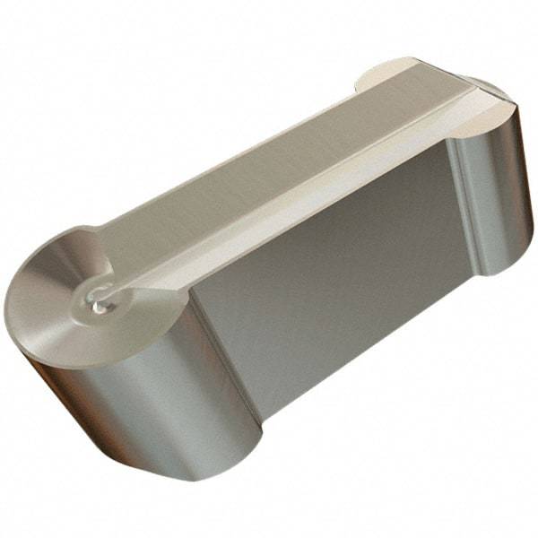 Iscar - 500250GIPA YZ Grade ID5, 5mm Cutting Width Polycrystalline Diamond (PCD) Grooving Insert - 2.5mm Max Depth of Cut, Neutral, 2.5mm Corner Radius, Uncoated - Apex Tool & Supply