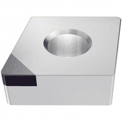 Iscar - CNMA433 M1 Grade IB20H PCBN Turning Insert - Uncoated, 80° Diamond, 1/2" Inscr Circle, 3/16" Thick, 3/64" Corner Radius - Apex Tool & Supply