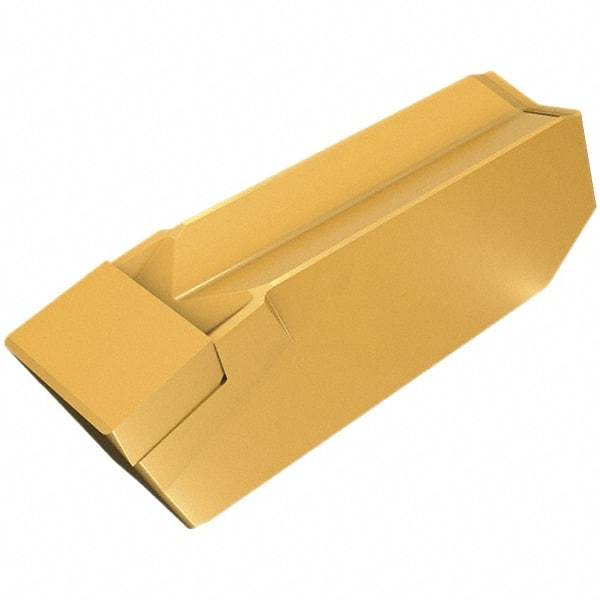 Iscar - 600K040GITM K Grade IB10H, 6mm Cutting Width PCBN Grooving Insert - 0.6mm Max Depth of Cut, Neutral, 0.4mm Corner Radius, Uncoated - Apex Tool & Supply