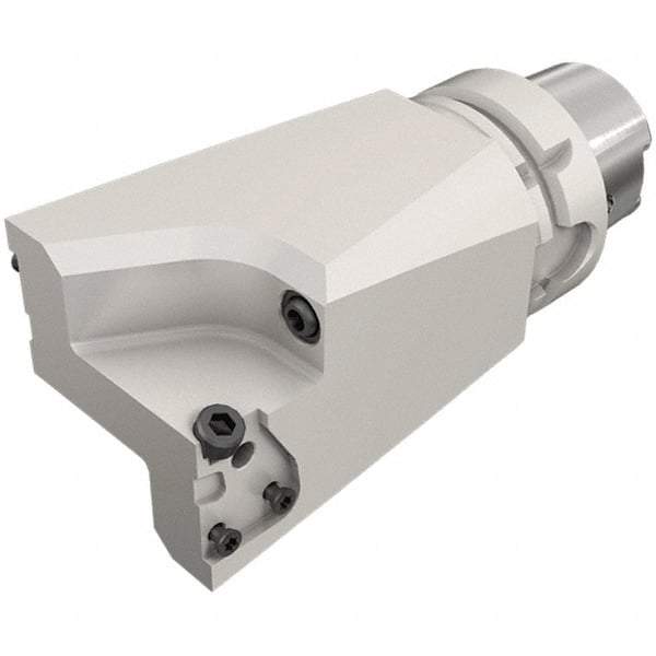 Iscar - 130mm Head Length, Modular Grooving Blade Holder Head - System Size HSK A63WH, Through Coolant - Apex Tool & Supply