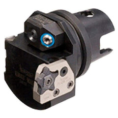 Iscar - 47mm Head Length, Modular Grooving Blade Holder Head - Right Hand Cut, System Size IM50, Through Coolant - Apex Tool & Supply