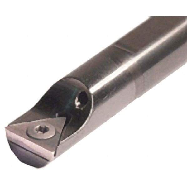 Iscar - 0.689" Min Bore Diam, 8" OAL, 5/8" Shank Diam, E-STFPR Indexable Boring Bar - TP.. 2.. Insert, Screw Holding Method - Apex Tool & Supply