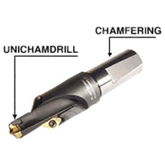 Iscar - Series ChamRing, 1.496" Overall Diam, 5.21" OAL Drilling Chamfer Ring - XCGT 09... Insert - Apex Tool & Supply