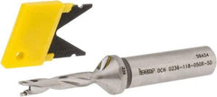 Iscar - 0.236" to 1/4" Diam, 5xD, 1.18" Max Depth, 1/2" Shank Diam, 3-1/2" OAL, Replaceable-Tip Drill - FCP, ICK, ICK-2M, ICM, ICN, ICP, iCP-2M Insert, 6 Seat Size, 45390069 Toolholder, Series SumoCham - Apex Tool & Supply