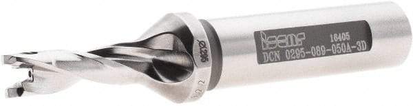 Iscar - 0.295" to 0.311" Diam, 3xD, 0.89" Max Depth, 1/2" Shank Diam, 3.23" OAL, Replaceable-Tip Drill - FCP, ICK, ICK-2M, ICM, ICN, ICP, iCP-2M Insert, 7 Seat Size, 45390515 Toolholder, Series SumoCham - Apex Tool & Supply