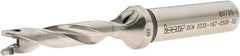 Iscar - 0.335" to 0.35" Diam, 5xD, 1.67" Max Depth, 1/2" Shank Diam, 4.05" OAL, Replaceable-Tip Drill - FCP, ICK, ICK-2M, ICM, ICN, ICP, iCP-2M Insert, 8 Seat Size, 45391273 Toolholder, Series SumoCham - Apex Tool & Supply
