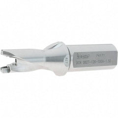Iscar - 0.827" to 0.862" Diam, 1.5xD, 1.26" Max Depth, 1" Shank Diam, 4-3/4" OAL, Replaceable-Tip Drill - FCP, ICK, ICK-2M, ICM, ICN, ICP, iCP-2M Insert, 21 Seat Size, 45391356 Toolholder, Series SumoCham - Apex Tool & Supply