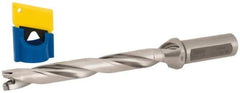 Iscar - 0.591" to 5/8" Diam, 8xD, 4.72" Max Depth, 3/4" Shank Diam, 7.63" OAL, Replaceable-Tip Drill - FCP, ICK, ICK-2M, ICM, ICN, ICP, iCP-2M Insert, 15 Seat Size, 45391711 Toolholder, Series SumoCham - Apex Tool & Supply