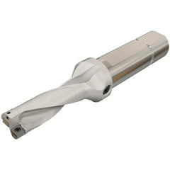 Iscar - 2.95" Max Drill Depth, 3xD, 25mm Diam, Indexable Insert Drill - 2 Inserts, 1-1/4" Shank Diam, Straight Shank - Apex Tool & Supply