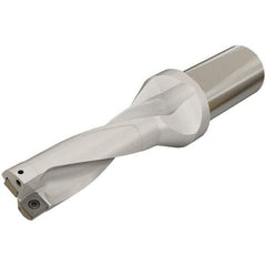 Iscar - 36mm Max Drill Depth, 3xD, 12mm Diam, Indexable Insert Drill - 2 Inserts, 16mm Shank Diam, Whistle Notch Shank - Apex Tool & Supply