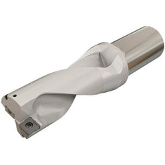 Iscar - 47mm Max Drill Depth, 2xD, 23.5mm Diam, Indexable Insert Drill - 2 Inserts, 25mm Shank Diam, Whistle Notch Shank - Apex Tool & Supply