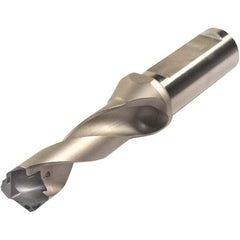 Iscar - 0.709 to 0.744" Diam, 5xD, 3.54" Max Depth, 1" Shank Diam, 6.52" OAL, Replaceable Tip Drill - IDK, IDM, IDN, IDP Insert, 18 Seat Size, DSM Toolholder, Series ChamDrillJet - Apex Tool & Supply