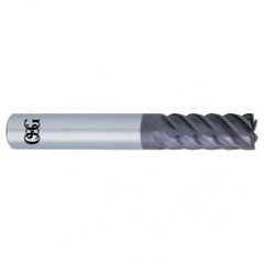 3mm x 6mm x 8mm x 60mm 6Fl 0.5mm C/R Carbide End Mill - WXS - Apex Tool & Supply