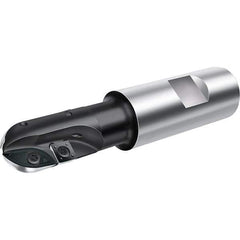 Walter - 40mm Cut Diam, 57mm Max Depth of Cut, 40mm Shank Diam, 190mm OAL, Indexable Ball Nose End Mill - 9,000 Max RPM - Apex Tool & Supply