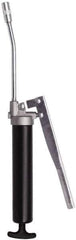 PRO-LUBE - 6,000 Max psi, Rigid Lever Grease Gun - 3 oz (Cartridge) Capacity, 1/8 Thread Outlet, 40 Strokes per 0.08 oz, Bulk, Cartridge & Suction Fill, Includes 4 Jaw Coupler with Ball Check - Apex Tool & Supply