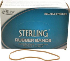 Alliance - 7 Inch Circumference, 1/8 Inch Wide, Ergonomic Rubber Band Strapping - 250 Pieces - Apex Tool & Supply