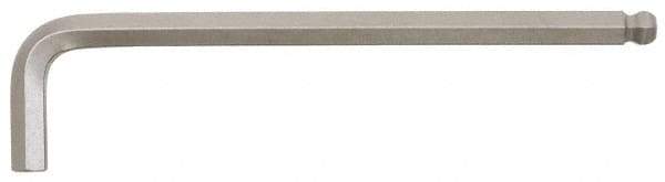 Paramount - 10mm Hex, Long Arm, Ball End Hex Key - 6-45/64" OAL, Steel, Metric System of Measurement - Apex Tool & Supply