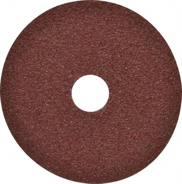 DeWALT - 4-1/2" Diam 7/8" Hole 36 Grit Fiber Disc - Aluminum Oxide, 13,300 Max RPM - Apex Tool & Supply